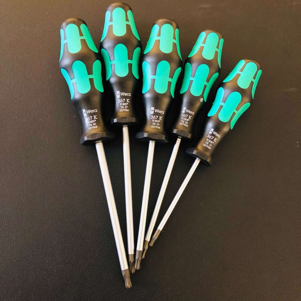 WERA 5-PIECE ROUND HEAD FLOWER SCREWDRIVER SET 05258670001 | Shopee ...