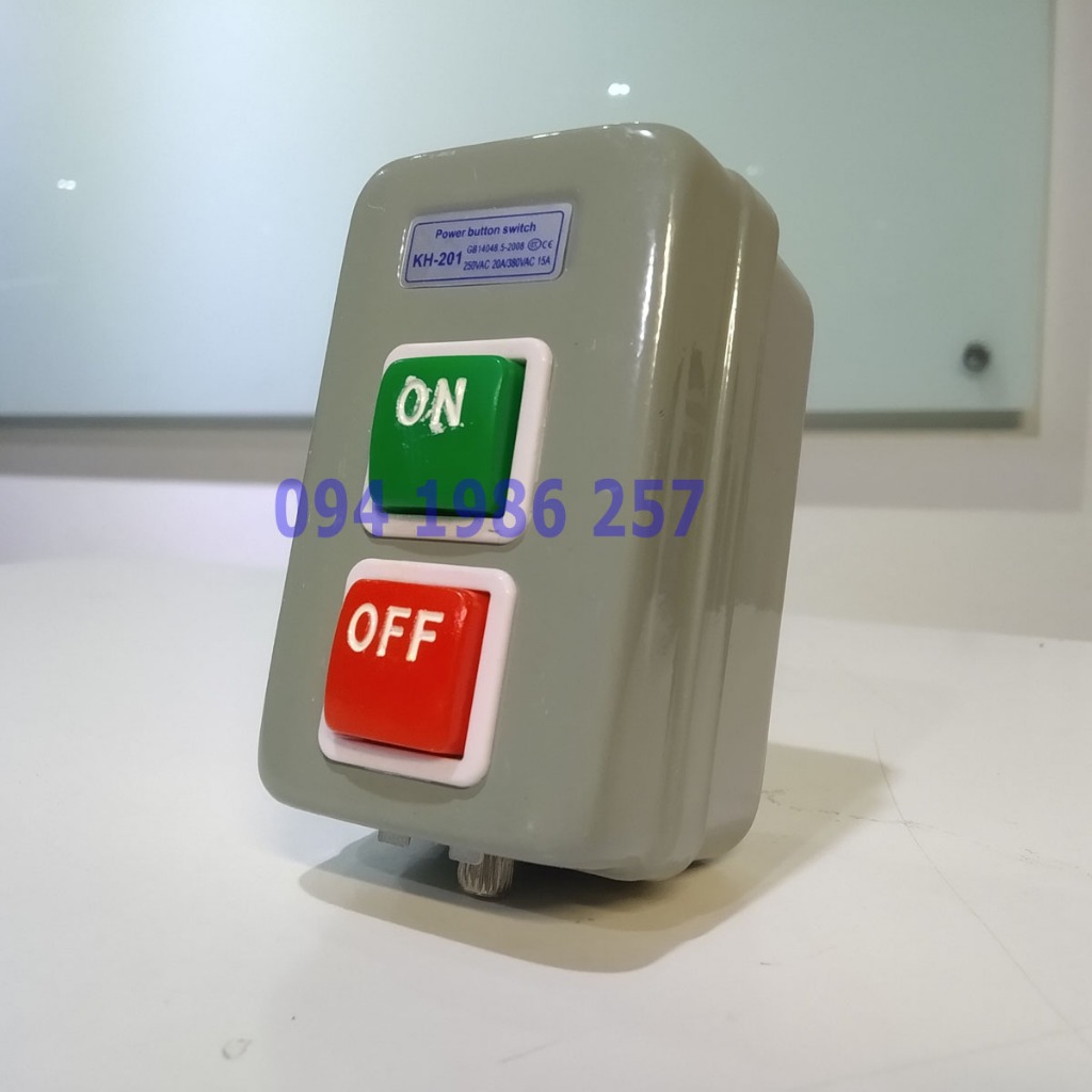 Kh201 3-phase ON-OFF push button switch | Shopee Philippines