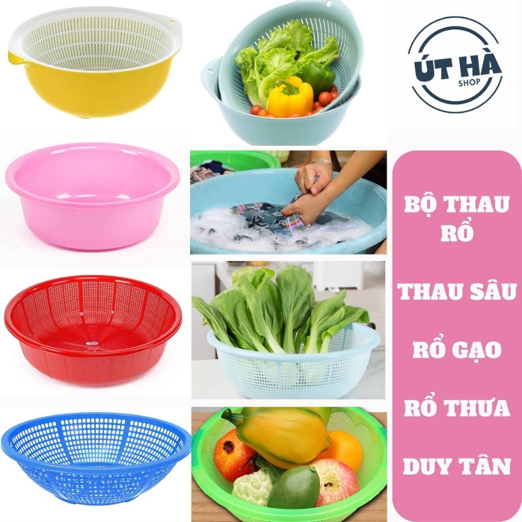 The Leading Duy Tan Plastic Basket / Deep Brass Basket / Rice Basket ...