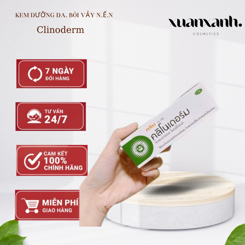 Clinoderm Thailand psoriasis and dry skin cream 15g tube | Shopee ...