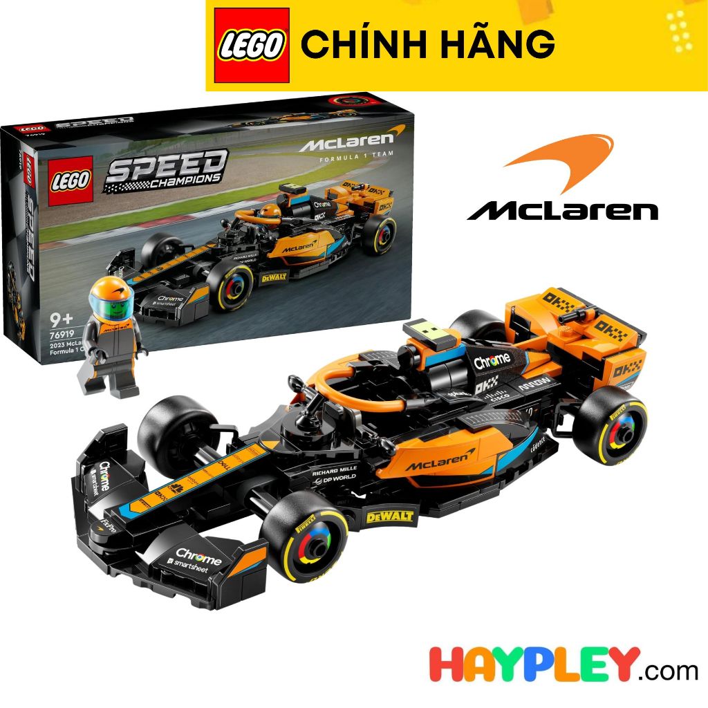 Lego Speed Champions 76919 Super Car 2023 McLaren Formula 1 Car ...