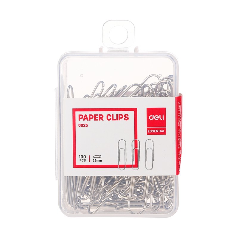 Pin, Paper Clip Deli E0025 (Box Of 100) | Shopee Philippines