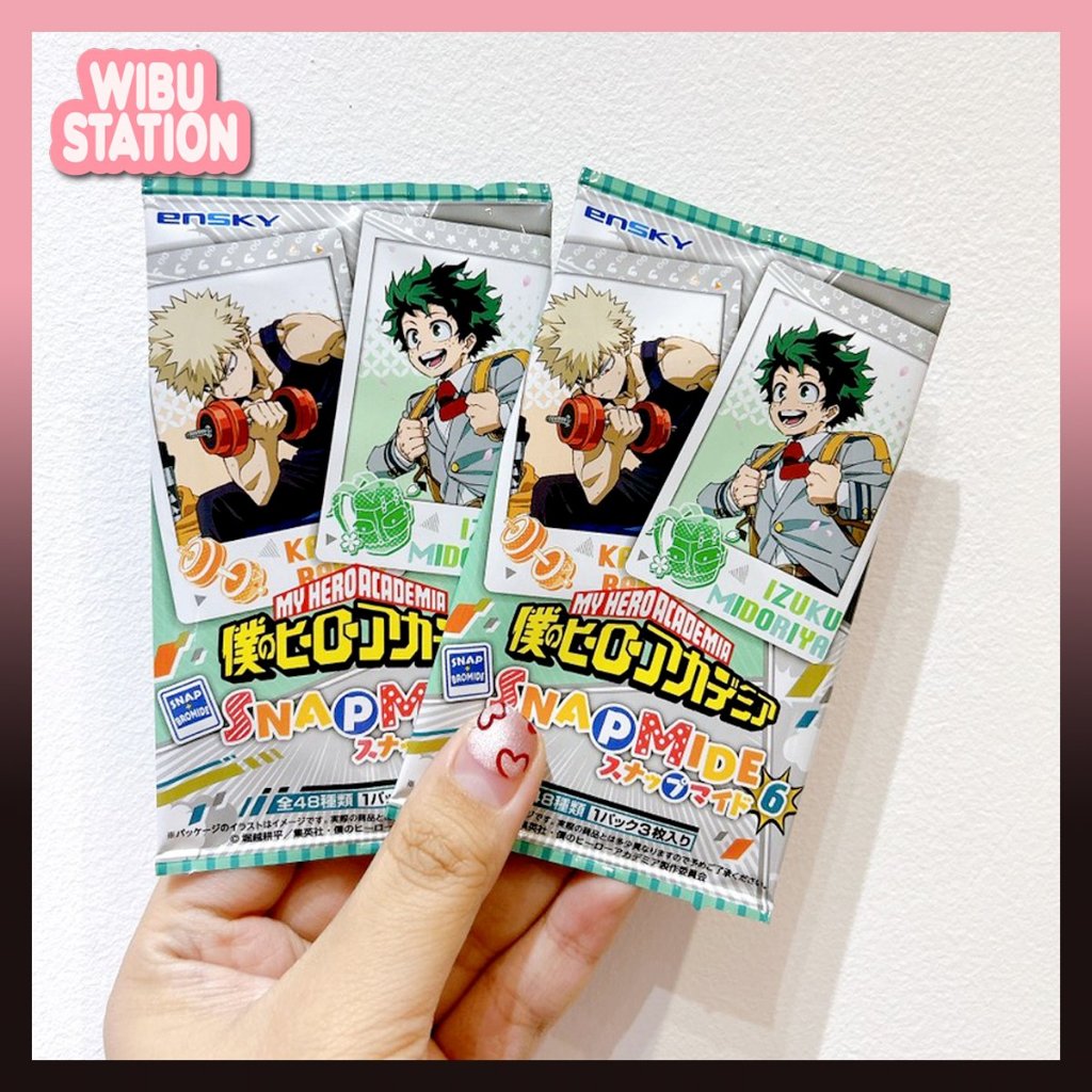 [WibuStation] Snapmide MHA Vol 6 Dignity card | Shopee Philippines