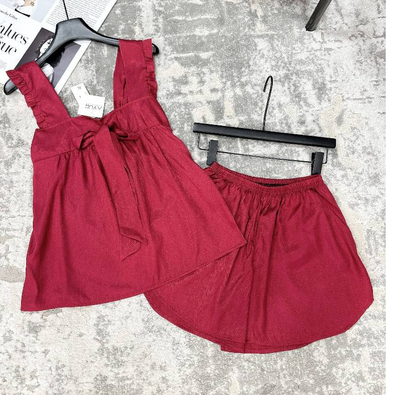 High-quality Scratched Silk Spaghetti strap Sleep Set With Large Wire ...