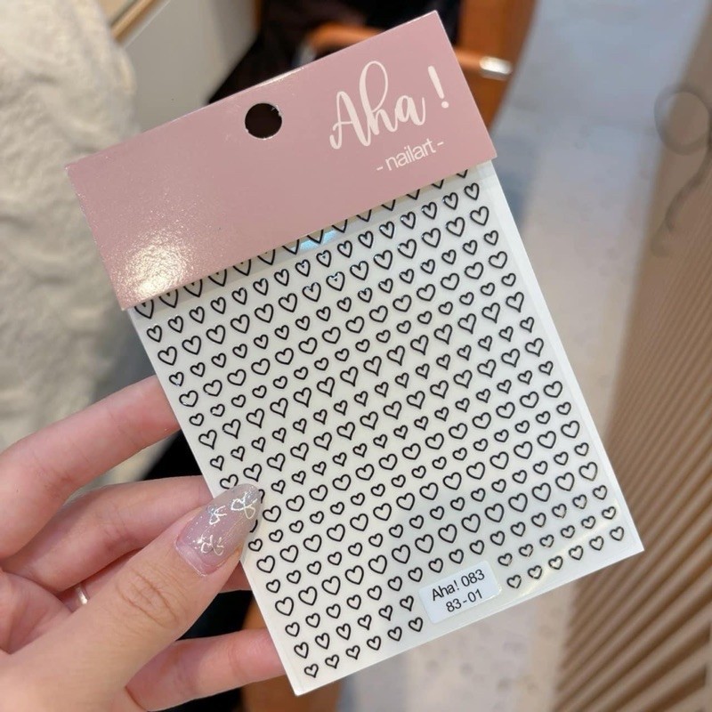 Decorative stick Sticker Pieceg Aha Heart Shape | Shopee Philippines
