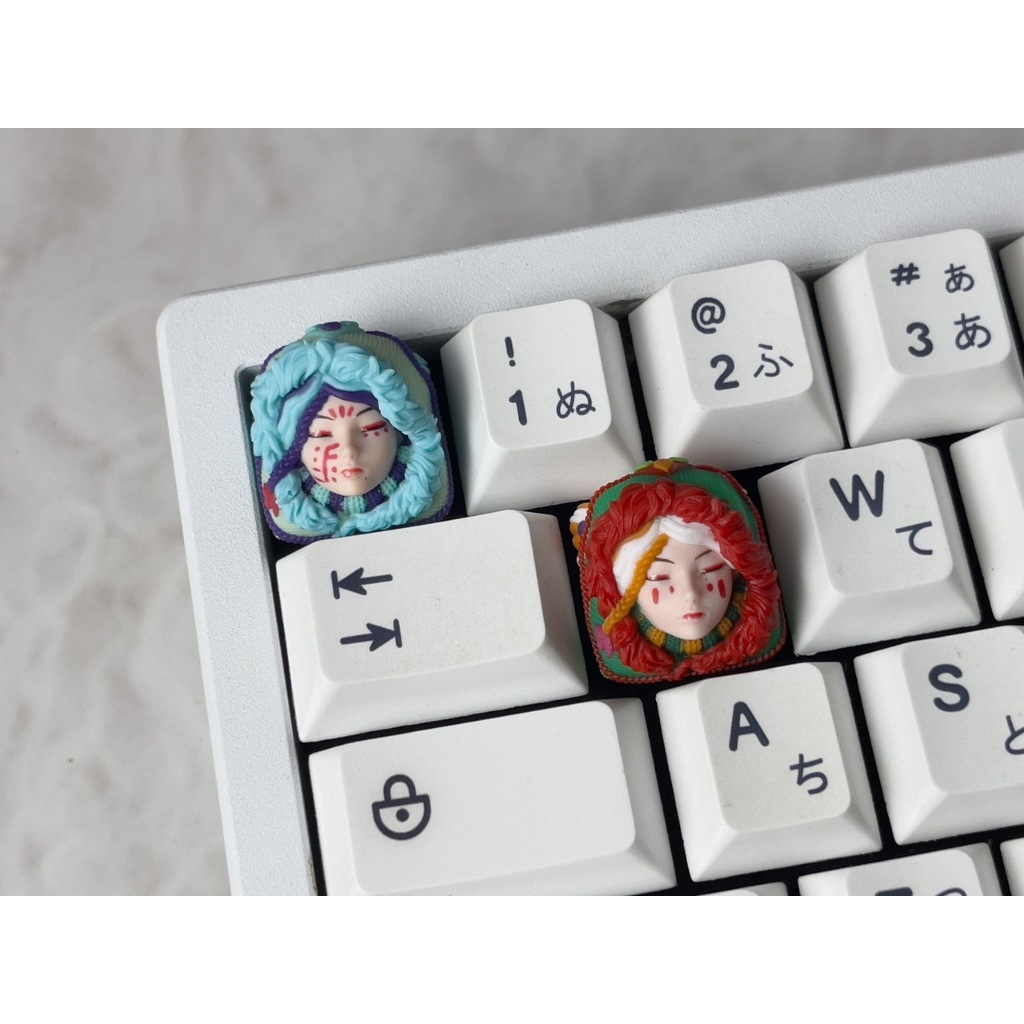 キーボード Artisan Keycap: Wildstory Yu Lola + AMA Artisan Keycap Wildstory Yu Lola