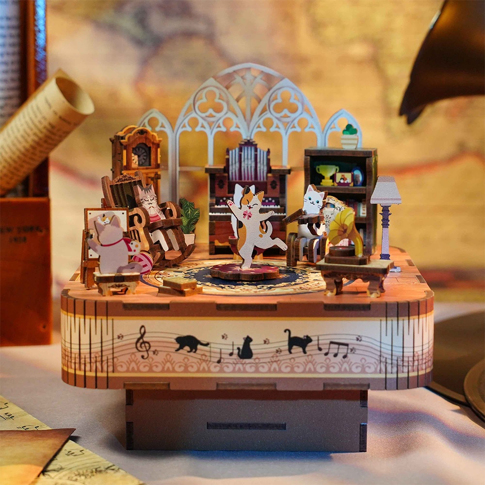 DIY music box assembly toy 
