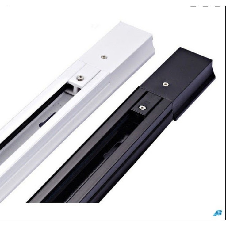 Solid cast aluminum shell powder coated spotlight rail combo of 2