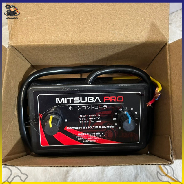 Imitate siren with 25 songs, mitsuba pro, 12 pro songs, use air horn