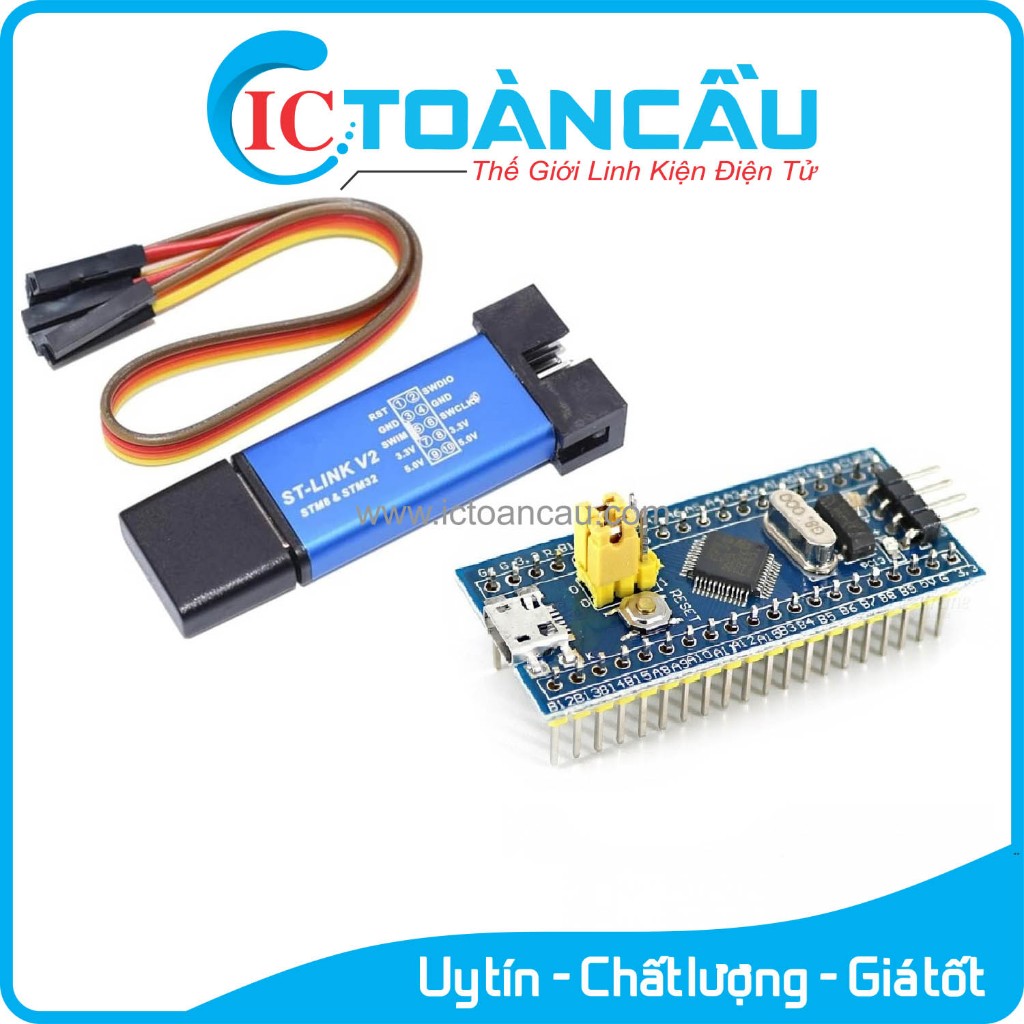 St Link V2 - STM8 + Kit STM32F103C8T6 | Shopee Philippines