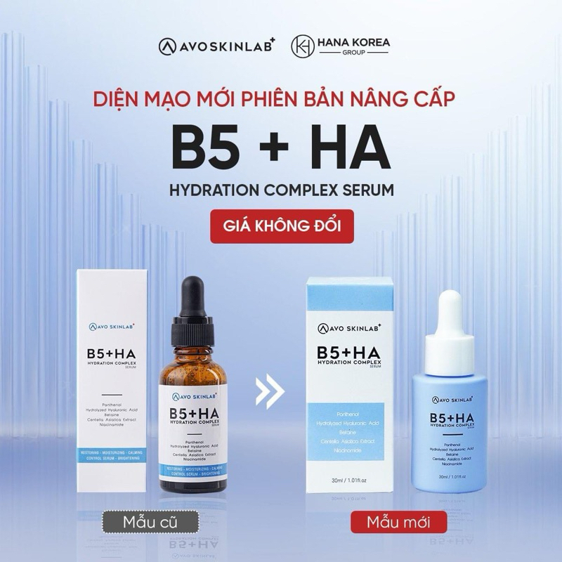 Serum HA B5 Avo Skinlab Moisturizes And Restores Bright, Natural Skin ...