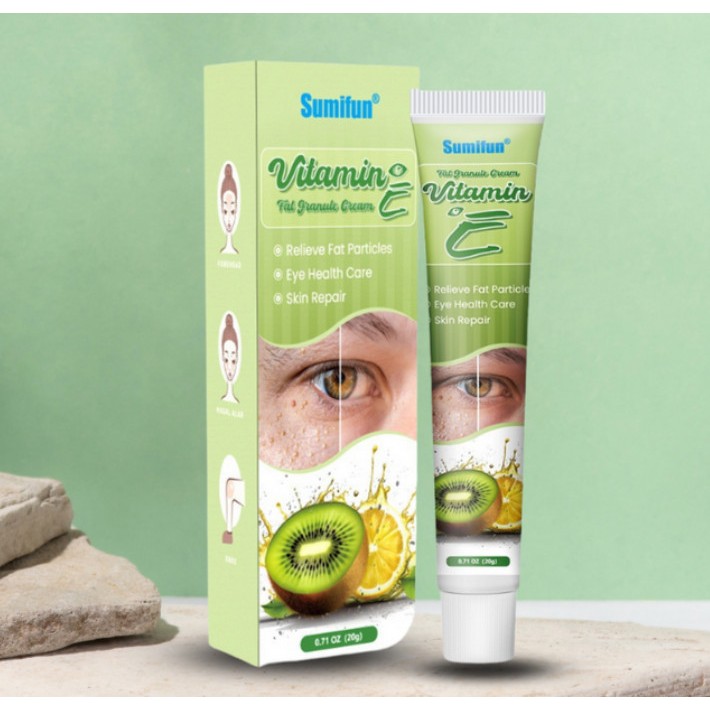 Sumifun Vitamin E Seed Acne Remover Cream, Millet Acne Remover, Rice