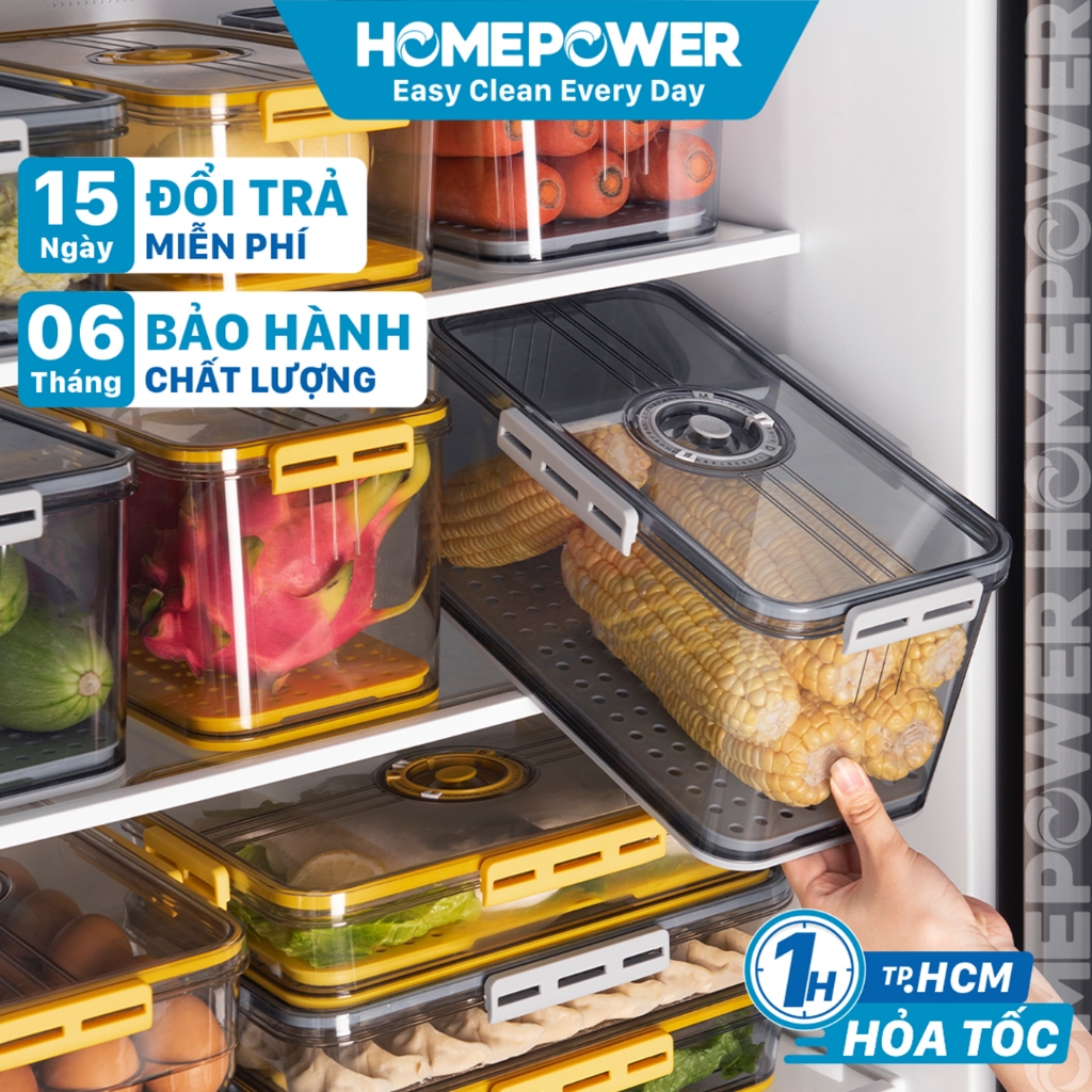 Homepower HCN-VX Rectangular Water Separator Food Container ...