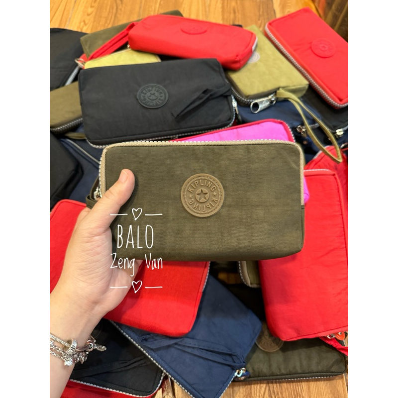 LARGE KIPLING WALLET (1 compartment) | Shopee Philippines
