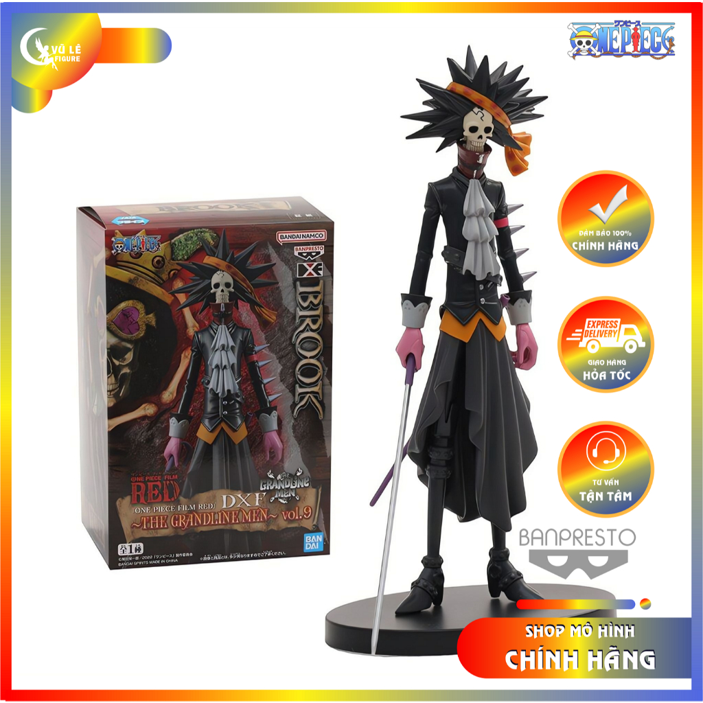 Model Brook One Piece Red Film Genuine Banpresto - DXF figure - The ...