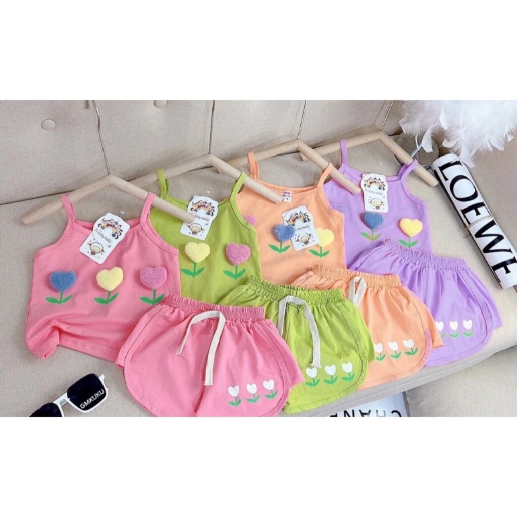 Baby Girl Suit, Will Set Of 2 Lovely Heart-Stick cotton Strings For ...
