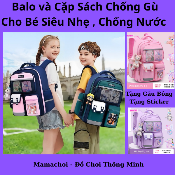 Humpback Backpack For Children Super Lightweight Waterproof, Grade 1 ...