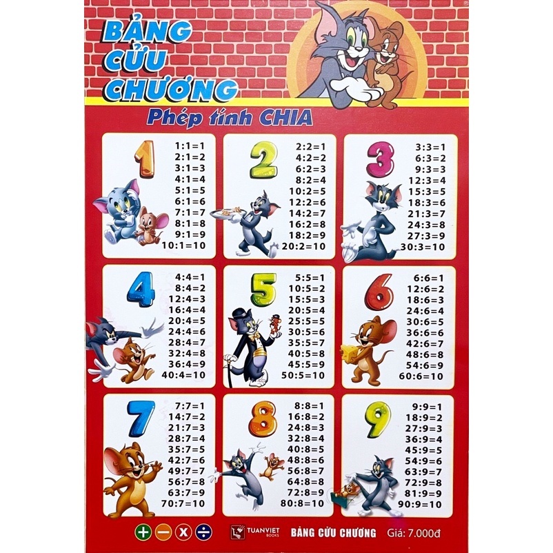 Multiplication table for children | Shopee Philippines
