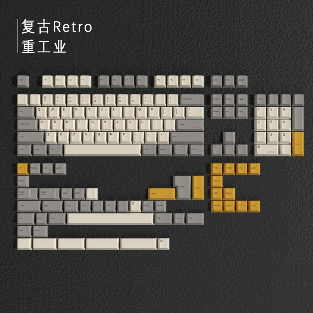 Heavy Industry keycap set (Cherry / PBT Dyesub) | Shopee Philippines