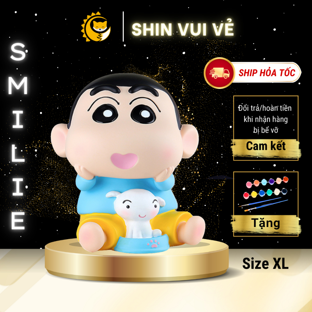 Shin Plaster Coloring Statue Hugging FUN SMILE FACE, medium size (Free ...