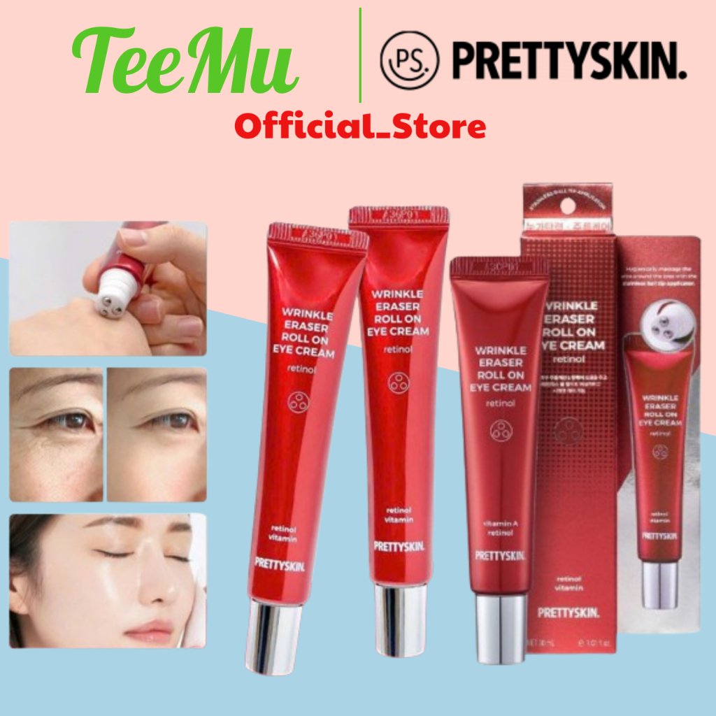 Pretty Skin Retinol Eye Cream 30ml removes wrinkles, reduces dark spots ...