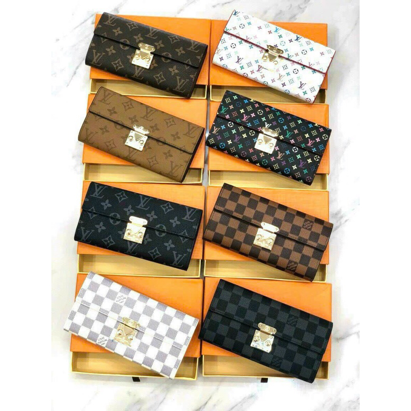 Button Wallet Full Box With Real Video of Rosabell Products | Shopee ...