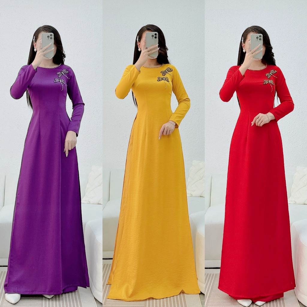 Ao Dai, Western Silk Women'S Ao Dai, Innovative Ao Dai Designed With ...