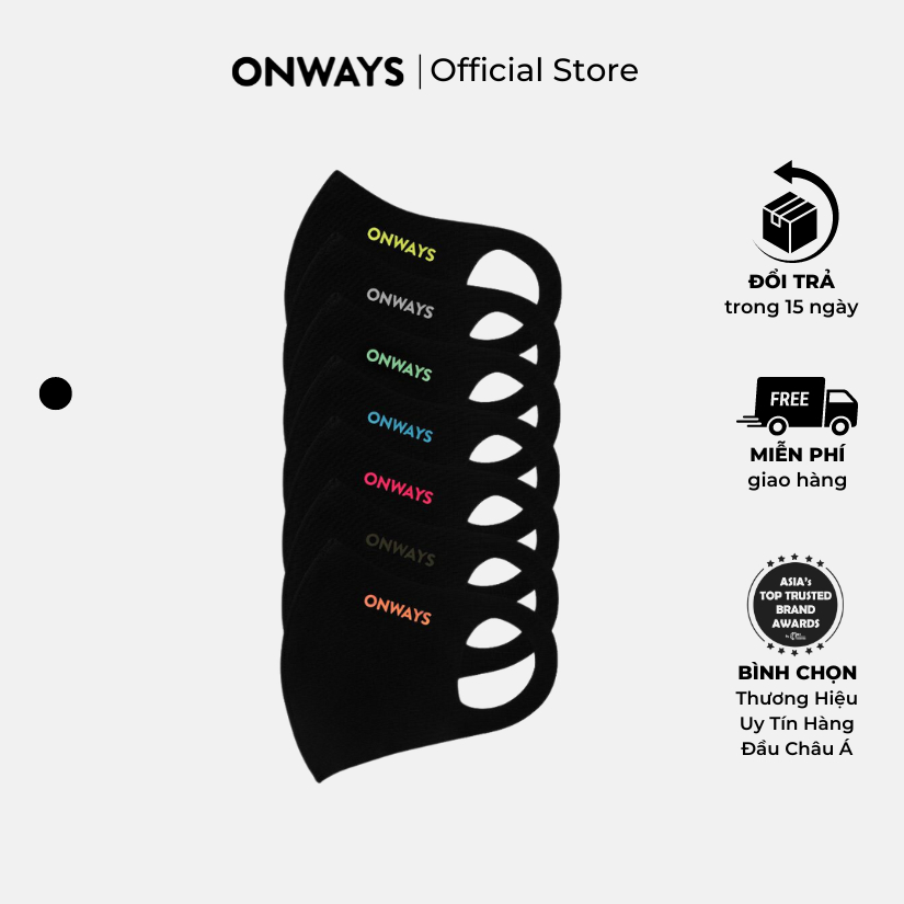 Onways Set of 7 Waterproof 3D Fabric Masks to Prevent Droplets AMA 2003 ...