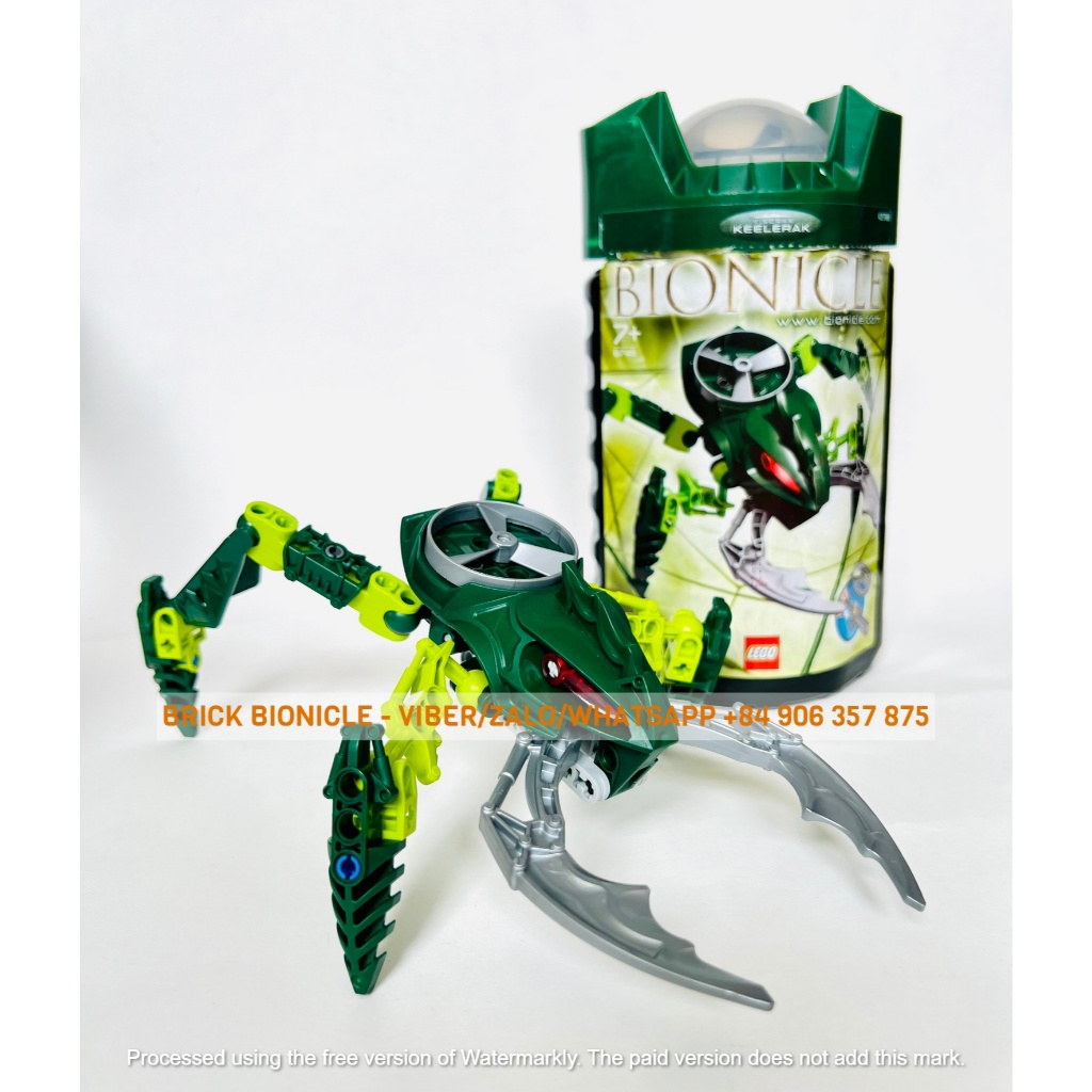 Lego BIONICLE LEGO BIONICLE LEGO BIONICLE Jigsaw Toy 8746 Shadeak Keelerak