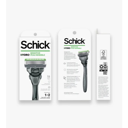 Schick Hydro Sense Sensitive Skin Razor with Shock Absorbing Technology ...