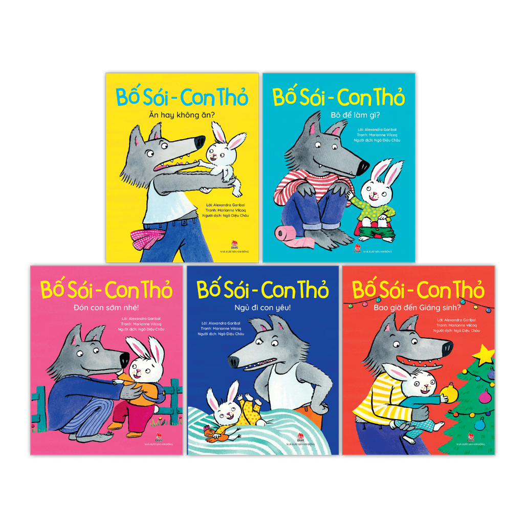 Book - Wolf Dad, Rabbit - Complete set of 5 books | Shopee Philippines