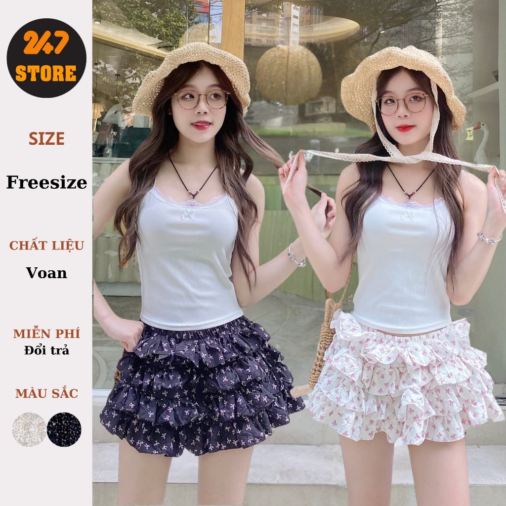 Multi-layered ruffled short skirt in foam fabric with bow motifs ...