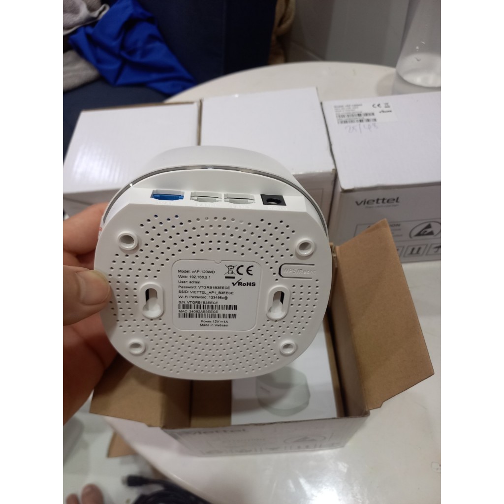 Home Wifi Mesh Viettel Code vAP-120WD - Used goods - Runs on all ...