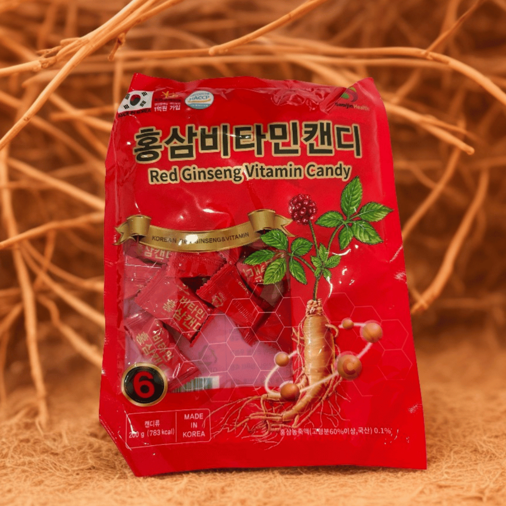 Candy Containing Korean Red Ginseng Samjin Health (Bag Of 200g ...