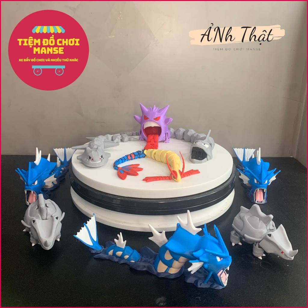 [ Exclusive Design ] Jointed Models Pokemon Onix, Charizard, Charmeleon ...