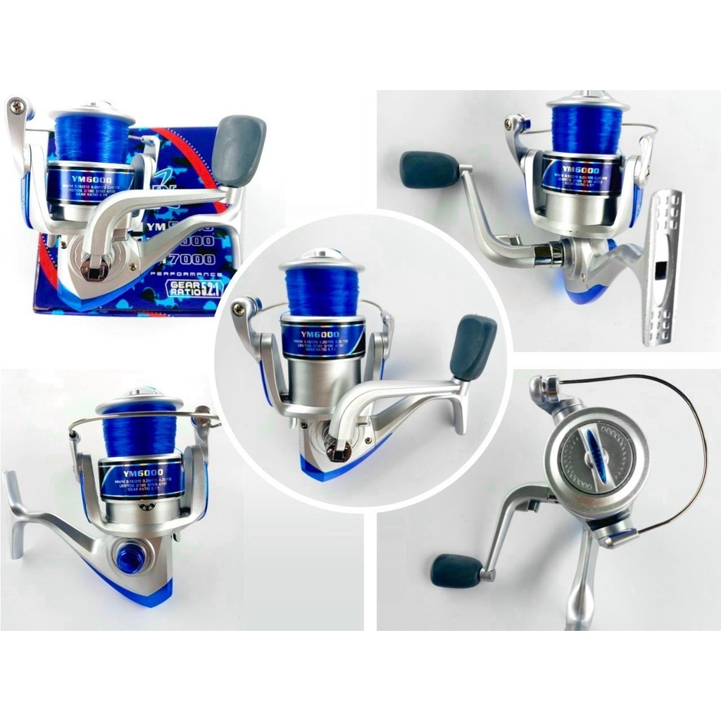 Plastic pot fishing machine with free fishing line, many colors, many ...