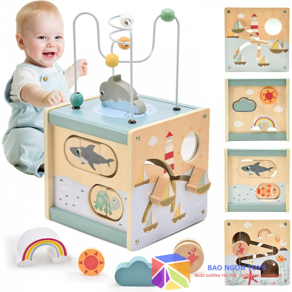 Multifunctional toy block helps children develop fine motor skills ...