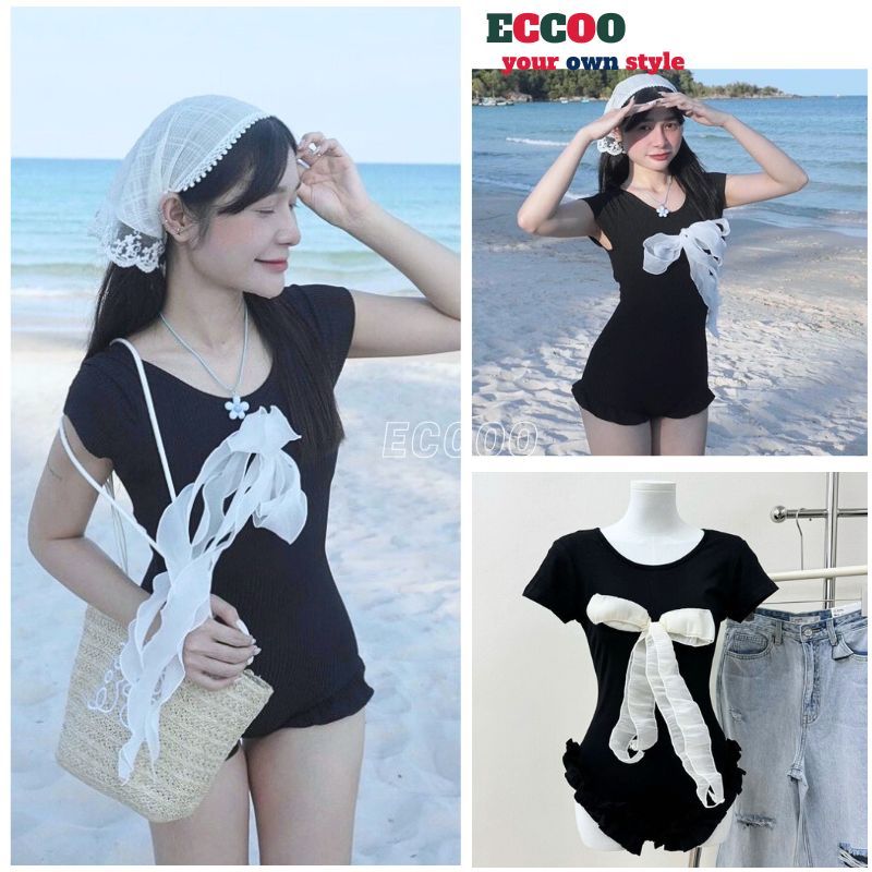 Bikini Blouse Sleeve Cone Lace Lace Bow Slim Body Shape Sum Lace Sexy ...