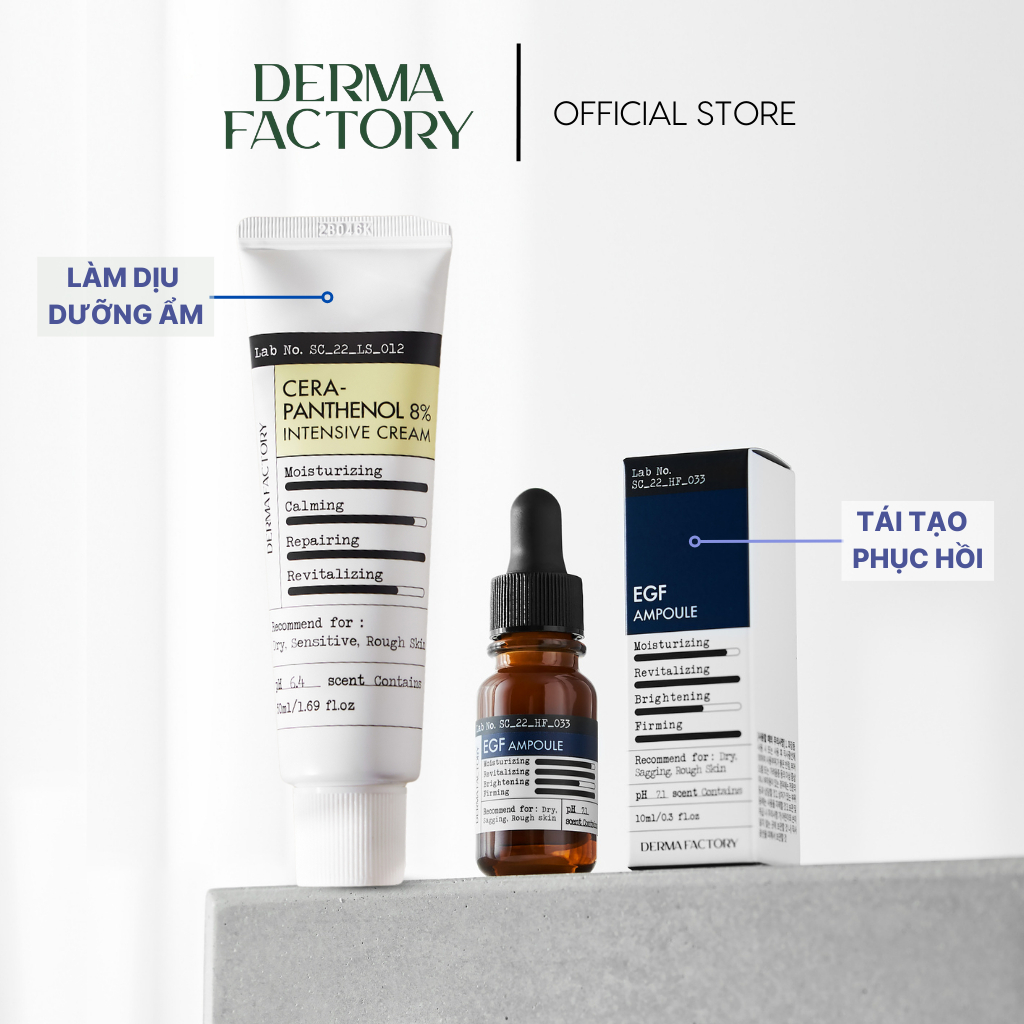 Derma Factory Skin Restoration, Regeneration, Anti-Aging Combo (Cera ...