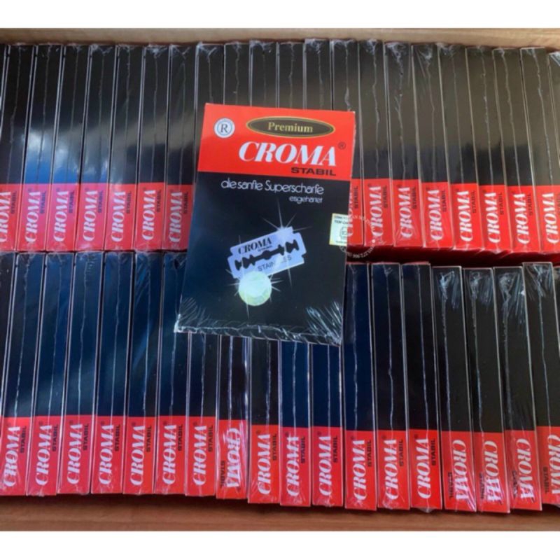 Lam CROMA (1 BOX = 10 BLADE) | Shopee Philippines
