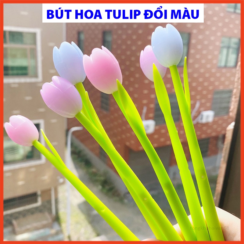 Tulip ballpoint pen changes color under the sun, 0.5mm nib, beautiful ...