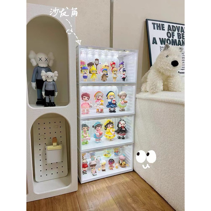 Chinese domestic container box with white led light - display container ...