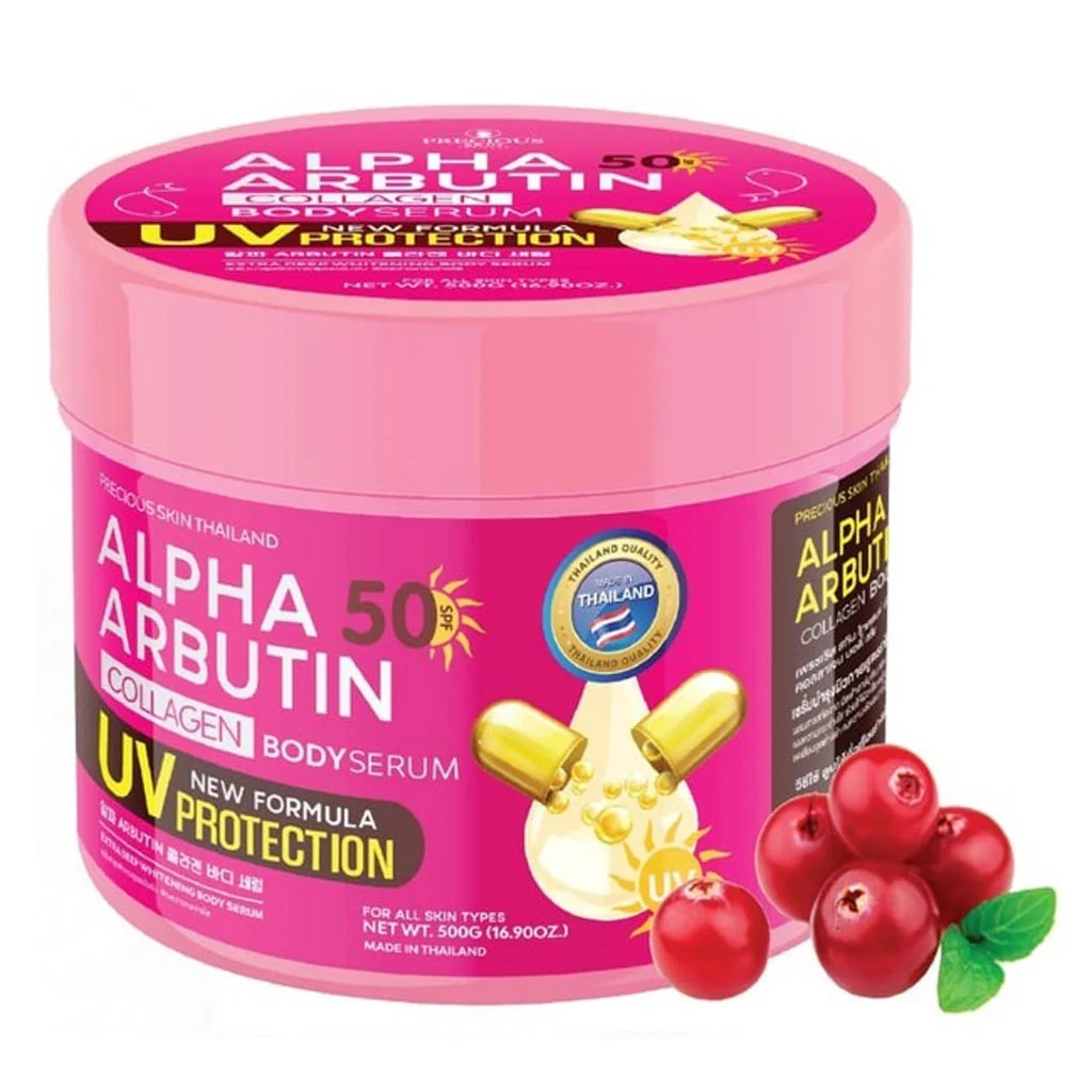 Lait éclaircissant Filipino Alpha Arbutin SPF 45 - 500 Ml, Anti-taches, Unisexe