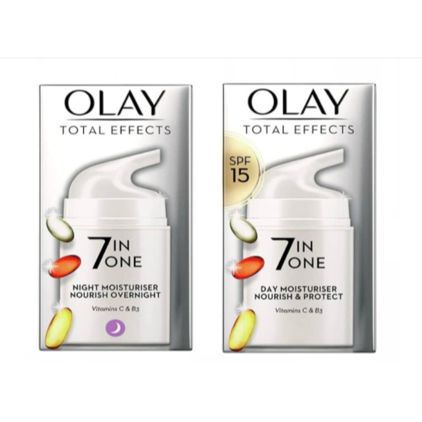 Olay Total Effects 7 In 1 Day And Night Cream For Optimal Skin Care Regeneration And Beauty