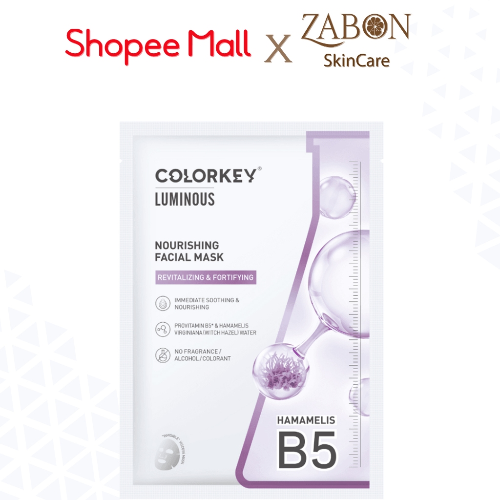 Colorkey Anti-Acne Moisturizing Mask with Witch Hazel Extract 25ml ...