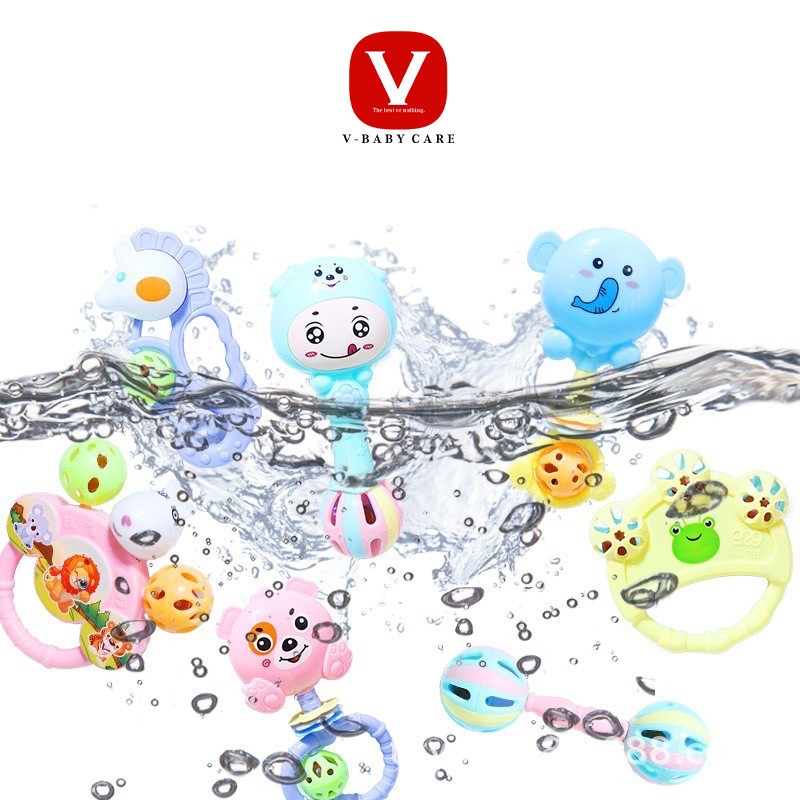 Colorful Dice Rattle Toys for Children (RANDOM DELIVERY) | Shopee ...