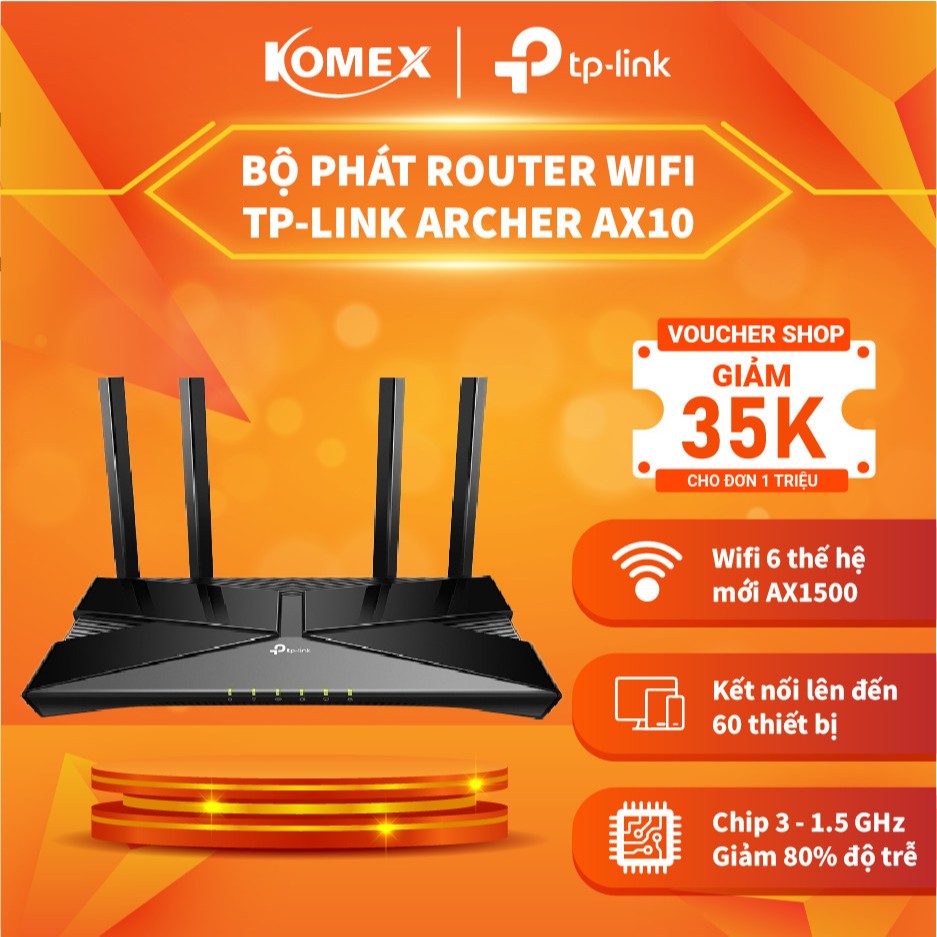 Tp-link Archer AX10 Wifi Router | Shopee Philippines