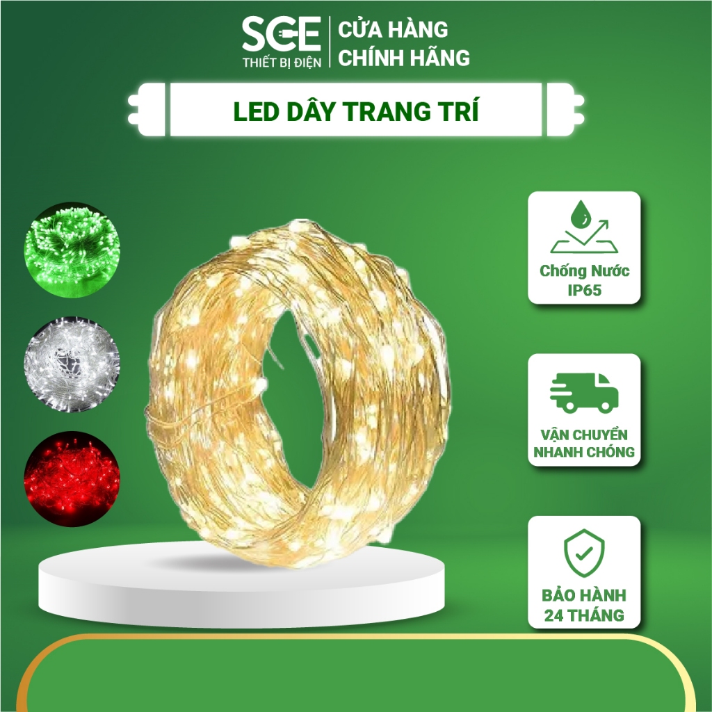 Flashing Decorative LED String Lights for Trees, Homes, and Gardens SCE ...