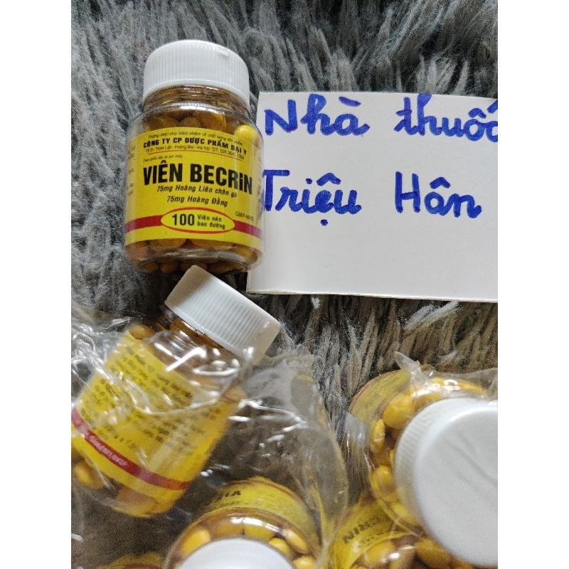 Becrin sugar-coated pills support abdominal pain and exercise | Shopee ...