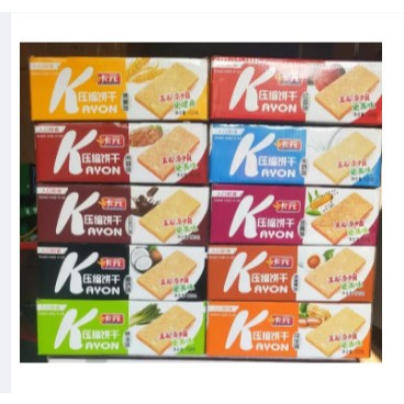 Box of 20 KAYON dry food cakes pre-mixed with many flavors | Shopee ...